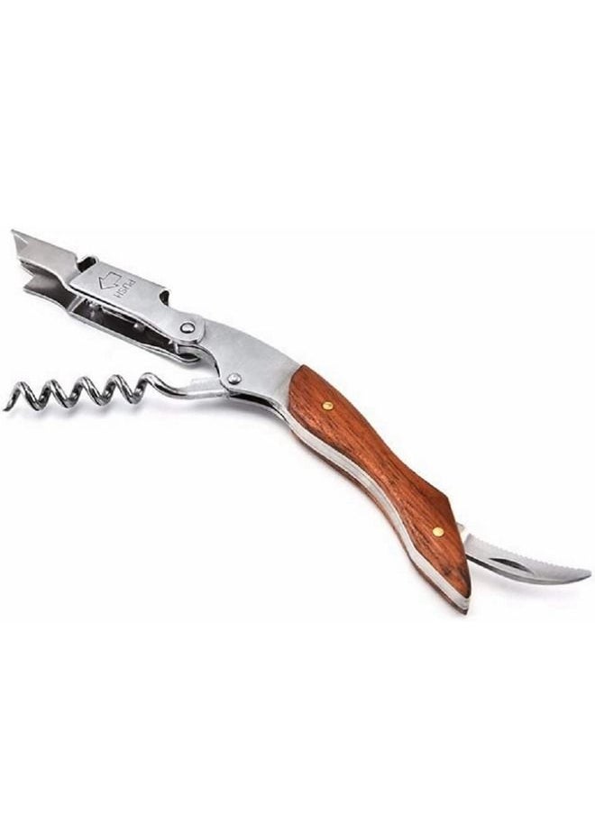 Cool Baby - Wine Waiter Corkscrew Opener With Foil Cutter For Beer And Wine Bottles - Image 1