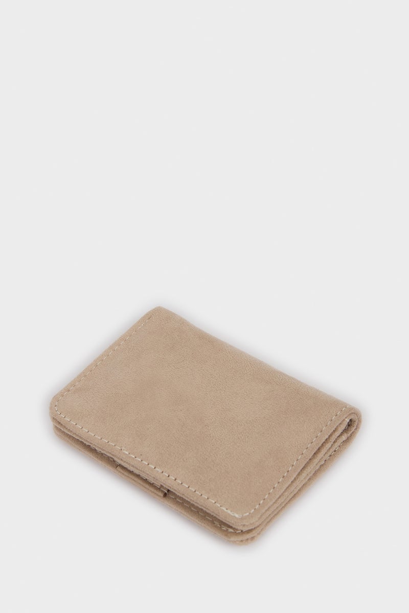 DeFacto Beige Woman Woman Faux Leather Wallets Casual - Image 3