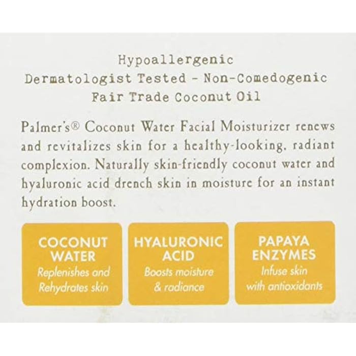 Palmer's Coconut Water Facial Moisturizer, 1.7 Ounce - Image 2
