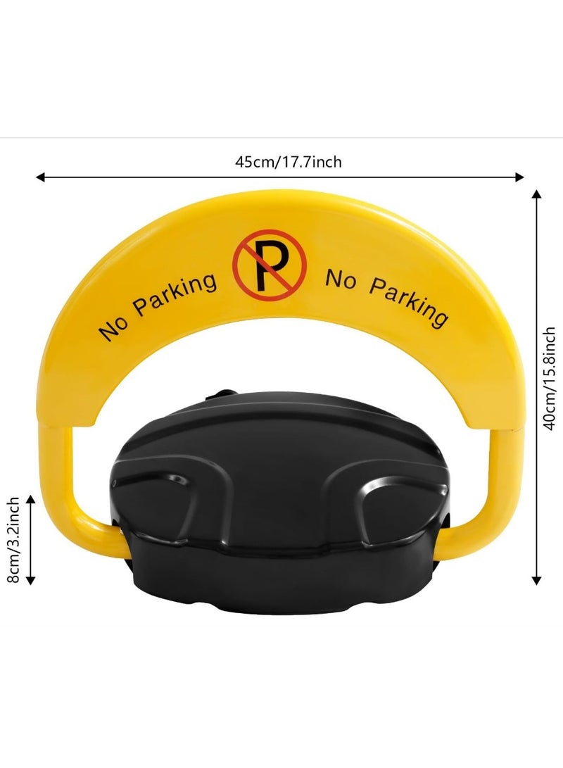 غاز قفل موقف ذكي بالريموت – يعمل بالبطاريات، رفع وخفض تلقائي، لحجز وحماية الموقف، يشمل 2 ريموت و2 مفتاح - Image 2