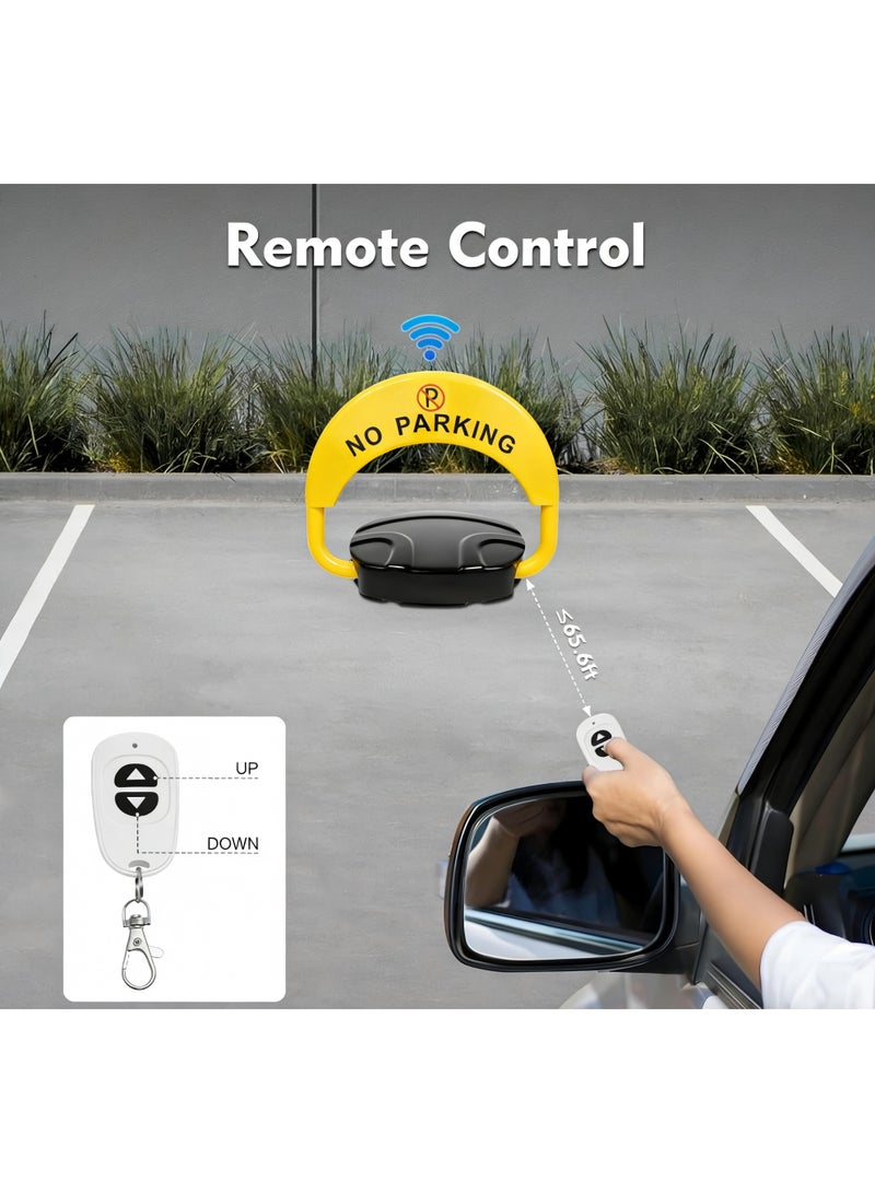 غاز قفل موقف ذكي بالريموت – يعمل بالبطاريات، رفع وخفض تلقائي، لحجز وحماية الموقف، يشمل 2 ريموت و2 مفتاح - Image 5