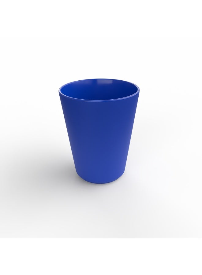 EasyGO Easy-Go Set of Reusable Plastic Cup ( 6 cups ) 280ml BPA Free PP – Microwave, Freezer & Dishwasher Safe - Azure - Image 4
