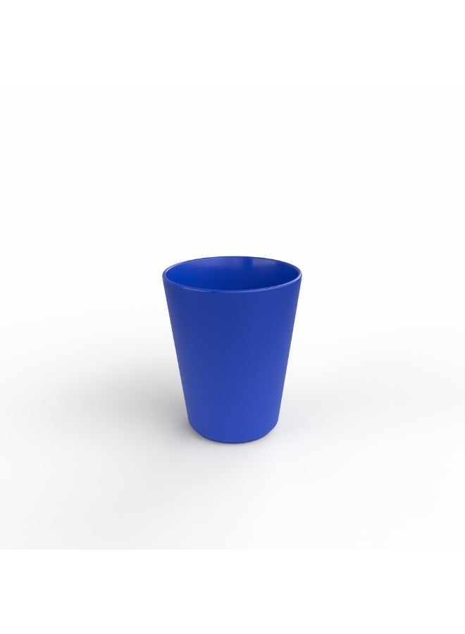 EasyGO Easy-Go Set of Reusable Plastic Cup ( 6 cups ) 280ml BPA Free PP – Microwave, Freezer & Dishwasher Safe - Azure - Image 2