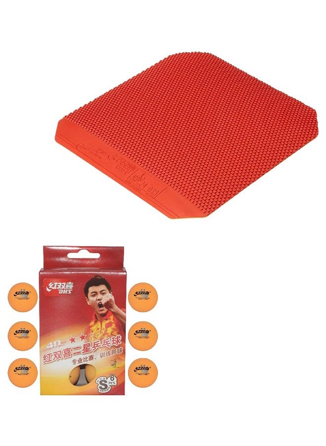 DHS - TT Rubber DN DHS with TT Ball DHS S-S1840BY 2 Star Y Supermarket (60 Pcs Box) - Image 1