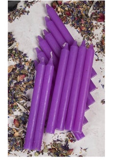 co arma Set of 15  scented candles 19*2 cm  - Image 1