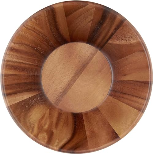 Lipper International Acacia Round Flair Bowl - Image 5