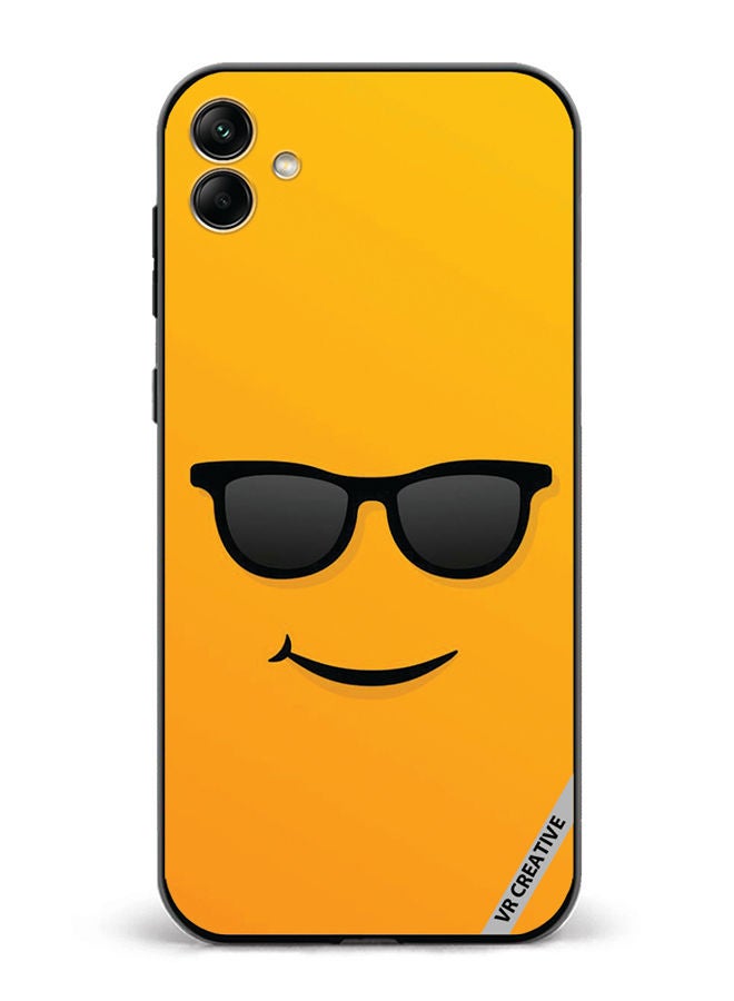 VR CREATIVE Protective Case Cover For Samsung Galaxy A04 Sunglass Emoji Design Multicolour - Image 1