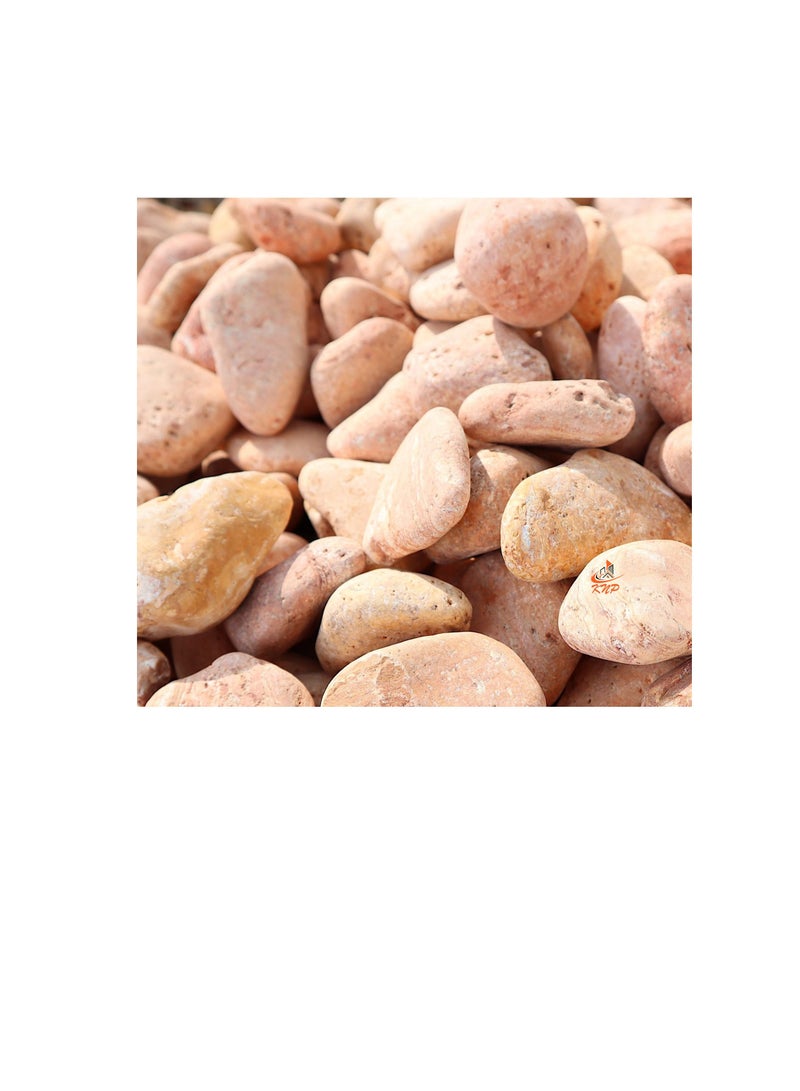 KNP Red Forest River Stone Natural Garden Material 3-5 cm 20 kg - Image 3