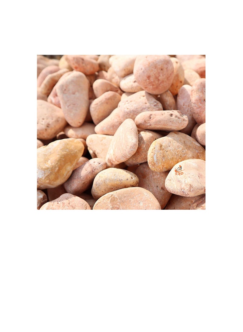 KNP Red Forest River Stone Natural Garden Material 3-5 cm 20 kg - Image 2