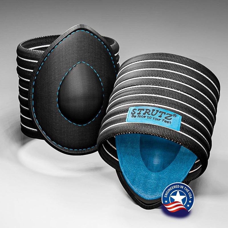 Strutz Sole Angel - The Original Patented Arch Support and Compression Technology - Plantar Fasciitis Support - Ease Discomfort and Improve Mobility - Metatarsal Foot Pads for Women and Men - 1 Pack - Image 2