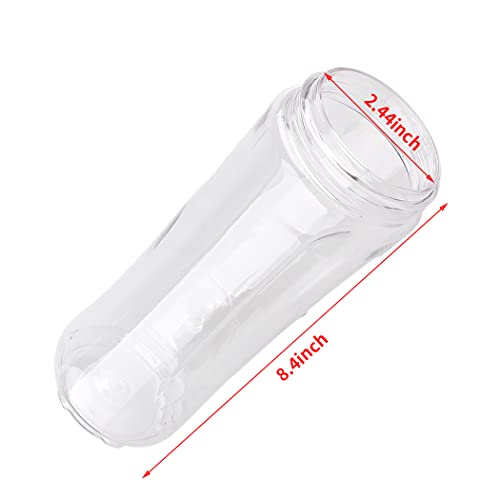 Veterger Replacement Parts Blade with 20oz Cup and Lid,Compatible with Oster BLSTAV BLSTPB My Blend 250-Watt Blender - Image 3