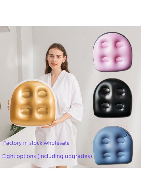 Inflatable Spa Cushion Bathing Anti-Hemorrhoid Pad Gold plus screen