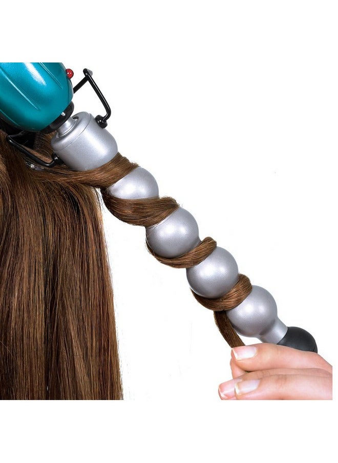 BED HEAD Bed Head Rock N Roller Clamp Free 2-in-1 Curling Wand | Round Barrel for Tousled Waves  - Image 4