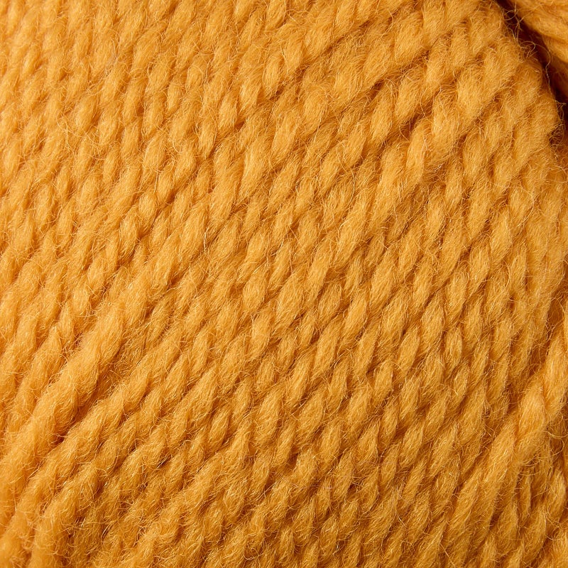 Gisimo 100% Merino Wool Yarn 3-Ply Luxurious and Soft Yarn for Hand Knitting & Crocheting (Autumn Yellow,1Ball) - Image 2