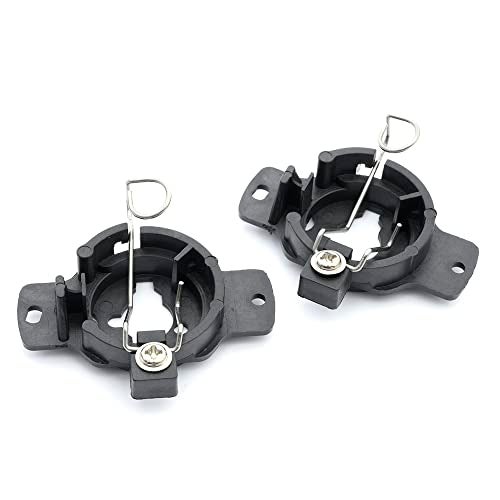 Mingrui test 2Pcs H1 HID Headlight Bulb Holder Retainers Adapter for Ni.ssan Skyline GT-R R32 240SX Silvia S13 Cefiro A31 JDM Spec H1 HID Headlight Bulb Holder Retainers Socket Clip - Image 1