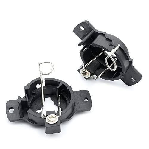 Mingrui test 2Pcs H1 HID Headlight Bulb Holder Retainers Adapter for Ni.ssan Skyline GT-R R32 240SX Silvia S13 Cefiro A31 JDM Spec H1 HID Headlight Bulb Holder Retainers Socket Clip - Image 5