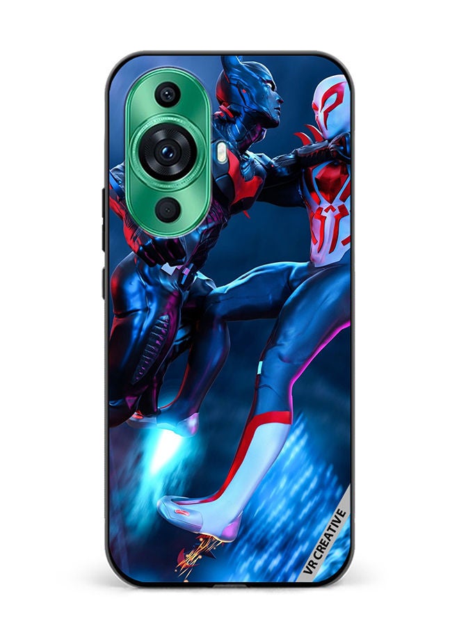 VR CREATIVE Protective Case Cover For Huawei nova 11 Spiderman Vs Batman Design Multicolour - Image 1