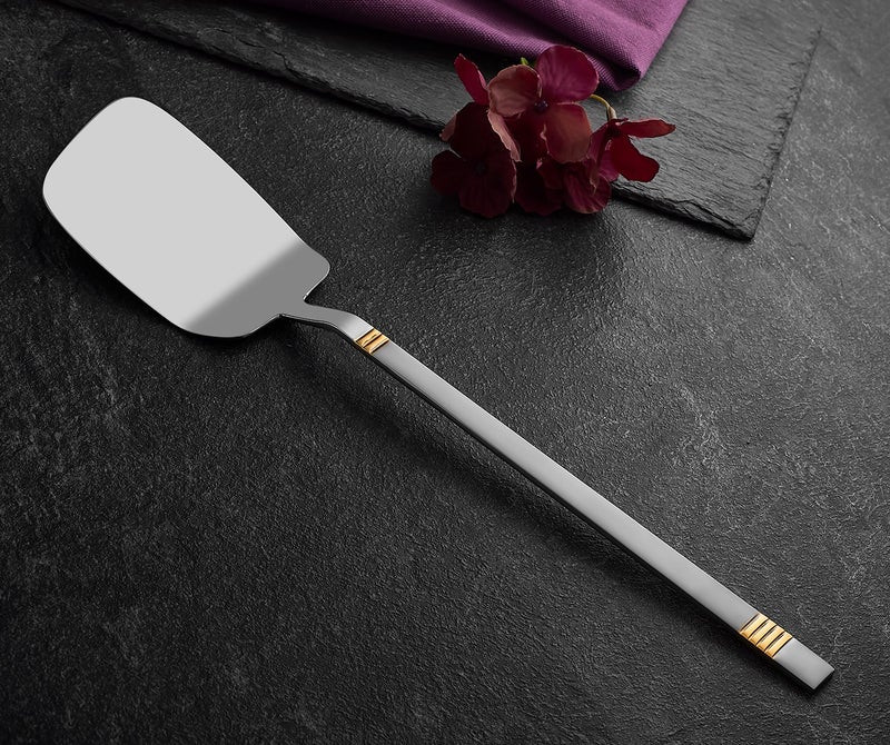 Duru Satin Gold 18/10 Stainless Steel Serving Shovel