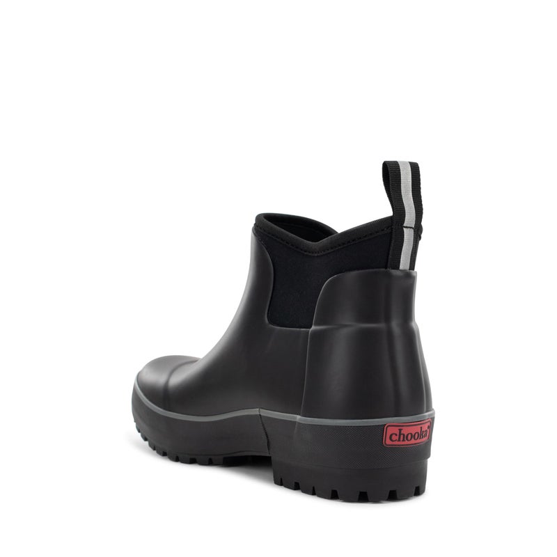 Chooka Women's Everyday Neoprene Waterproof Ankle Rain Boots | Slip-On Chelsea Insulated Rubber Boots for Women - Image 3