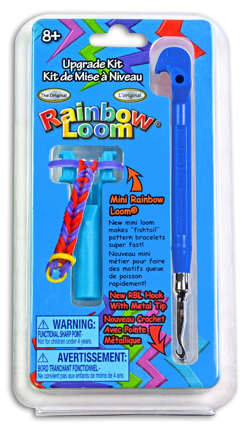 Rainbow Loom Upgrade Kit - Blue Metal Hook - Image 2