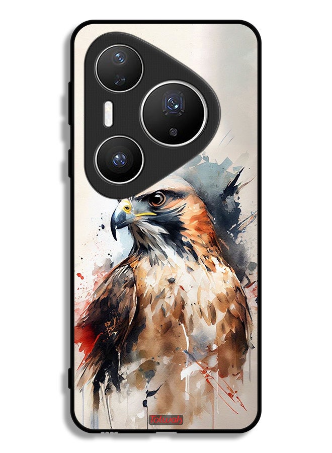 Tolwak Huawei Pura 80 Pro Protective Case Cover Eagle Abstract Art - Image 1