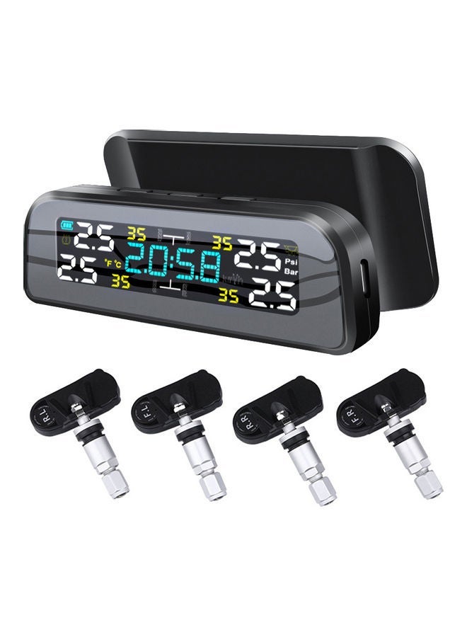 NIBEMINENT Car Tire Pressure Monitoring System With Sensor Bar
