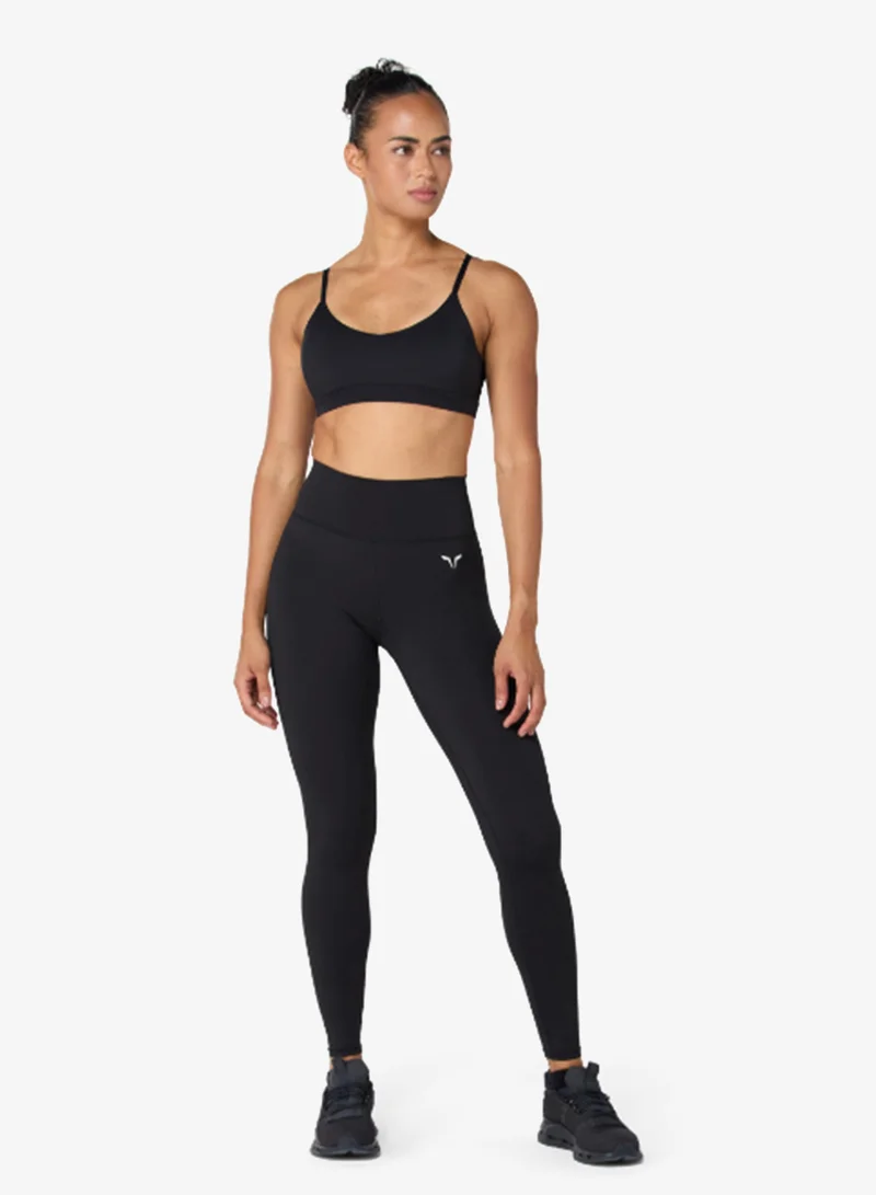 Squatwolf BLACK Strappy Logo Bra for Women | Best Price UAE