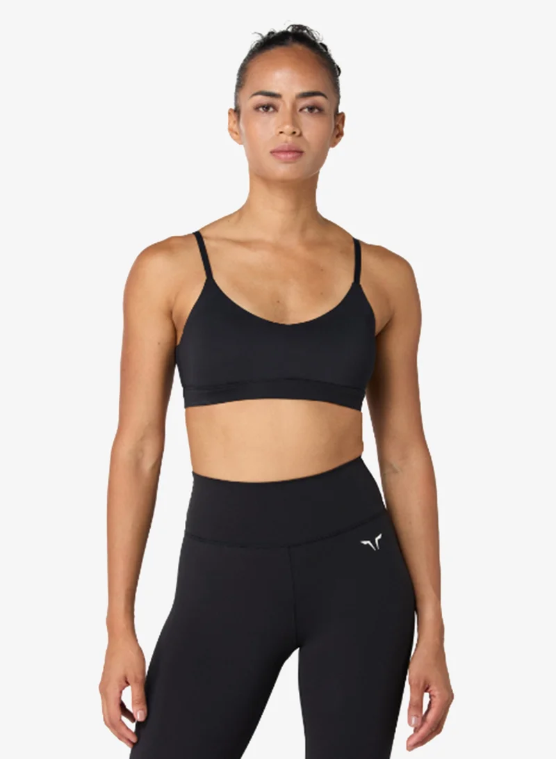Strappy Logo Bra