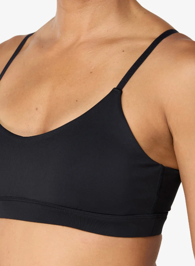 Squatwolf BLACK Strappy Logo Bra for Women | Best Price UAE