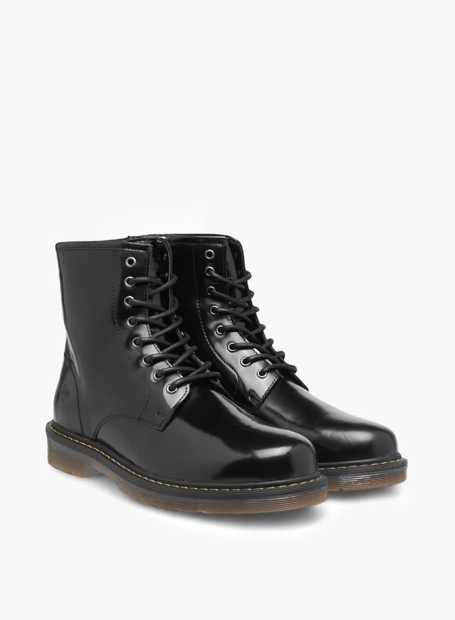 Lee Cooper Men's Solid Chukka Boots with Zip Closure  - Image 2