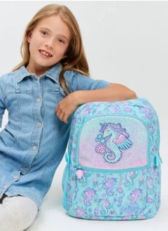 Generic Durable School Backpack with 2 Zippers, Spacious & Lightweight Bag for Kids, Teens & Students, Comfortable Shoulder Straps  - Image 2