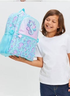 Generic Durable School Backpack with 2 Zippers, Spacious & Lightweight Bag for Kids, Teens & Students, Comfortable Shoulder Straps  - Image 3