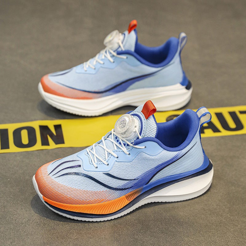 Mesh Sneakers Lightweight Flexible Sole Walking Shoes For Kids Indoor And Outdoor Activities - Image 1