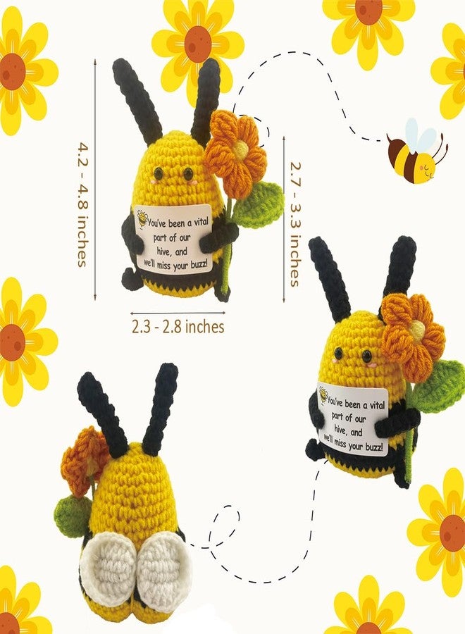 Lowealuk Coworker Leaving Gifts for Women Men, Going Away Gifts, Gift for Farewell Retirement Goodbye, Appreciation Gift for Leaving Coworker Friend Neighbor Teammate, Positive Bee with Card (Upgraded Version) - Image 2