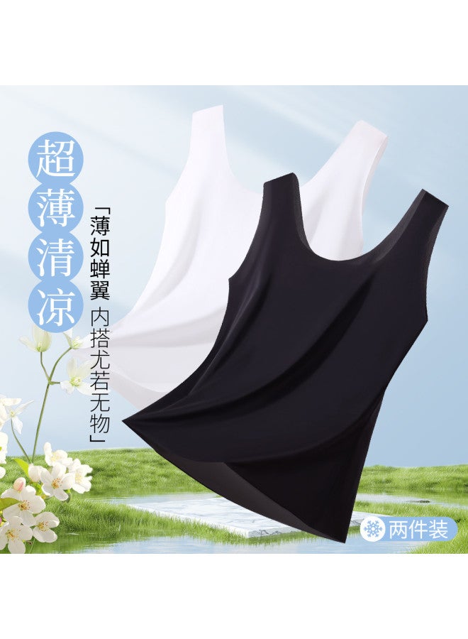 MIIOW Women'S Underwear Seamless Camisole, Anti-Peek Sleeveless Vest For Layering - Image 2