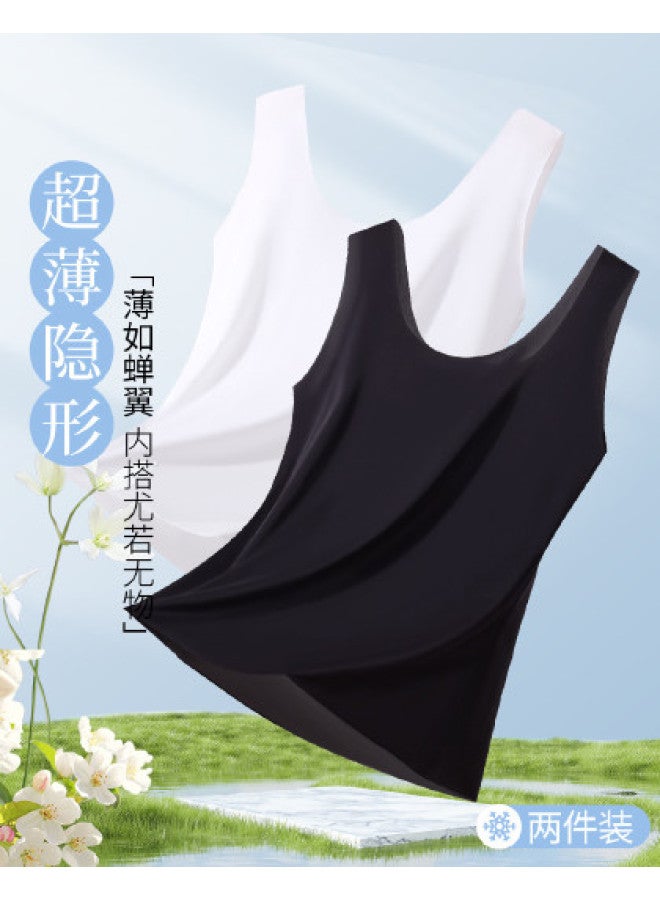 MIIOW Women'S Underwear Seamless Camisole, Anti-Peek Sleeveless Vest For Layering - Image 1