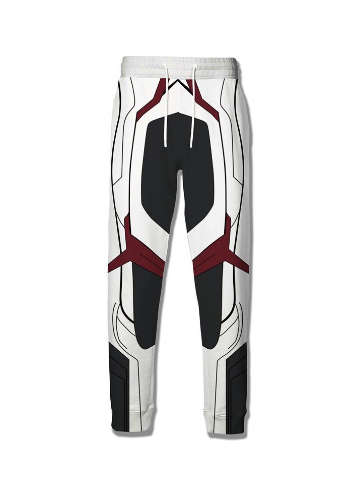 KUYING - New One Piece Printed Legged Sports And Leisure Pants - Image 1