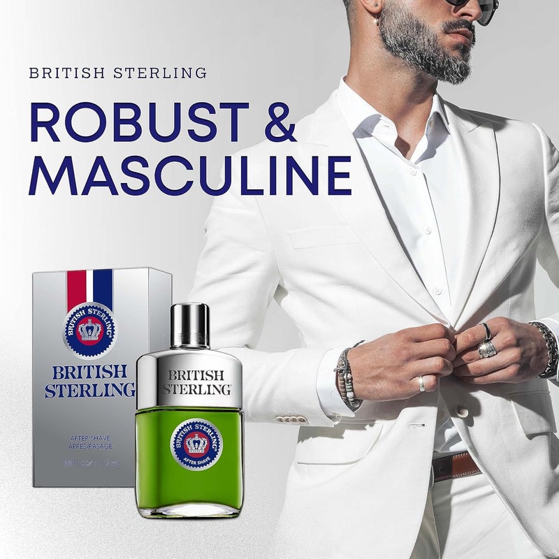 Dana British Sterling Aftershave for Men - 3.8 Ounces - Image 3