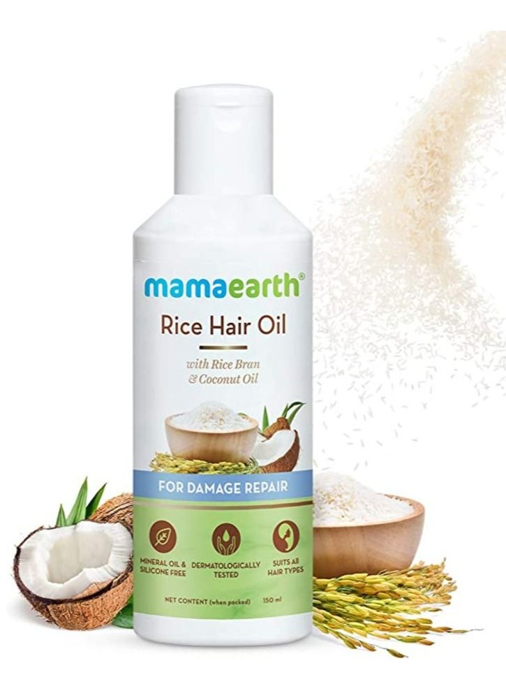 Mamaearth Rice Hair Oil 150ml