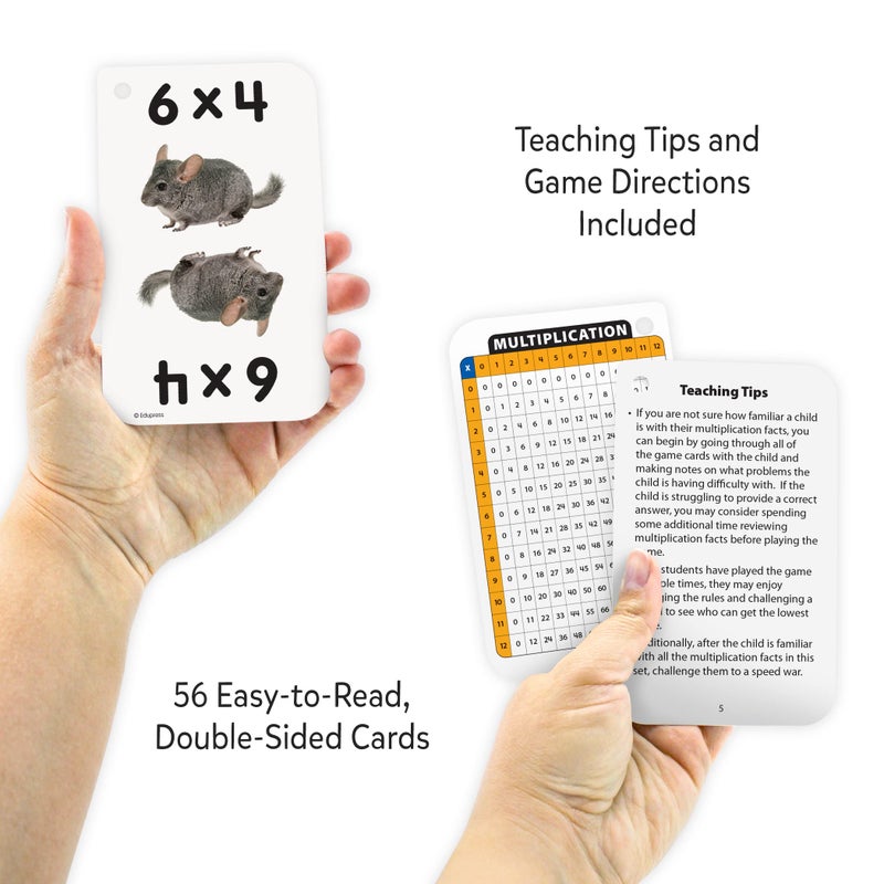 Teacher Created Resources Math War Multiplication Flash Cards (EP62048) - Image 3