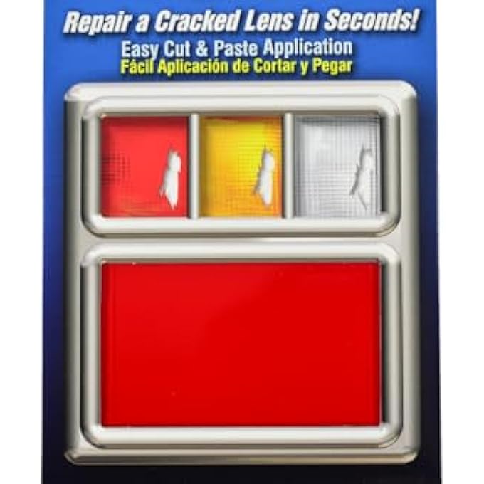 طقم إصلاح عدسات السيارات 882، 44 لون أحمر ناعم - Image 5