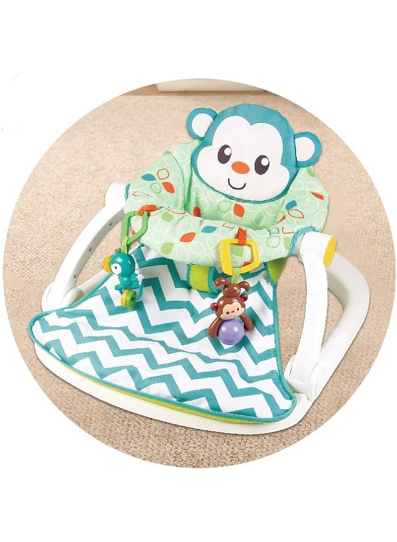 Kidle Safe Unique Design Portable Baby Comfortable Floor Seat With Vibrant Colours - Image 4