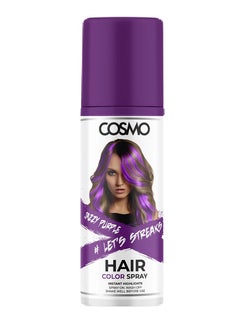 COSMO Cosmo Jazzy Purple Hair Color Spray 100Ml 
