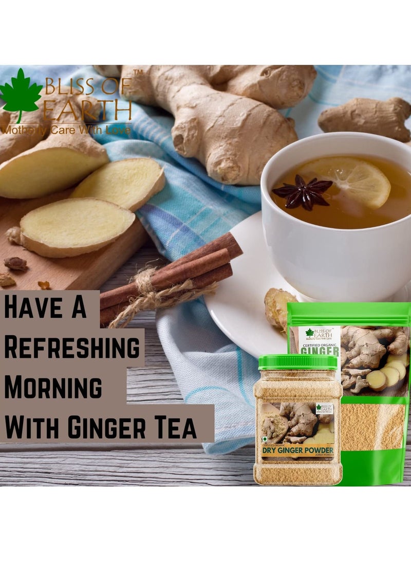 BLISS OF EARTH Organic Ginger Powder For Tea And Cooking 250g - Image 5