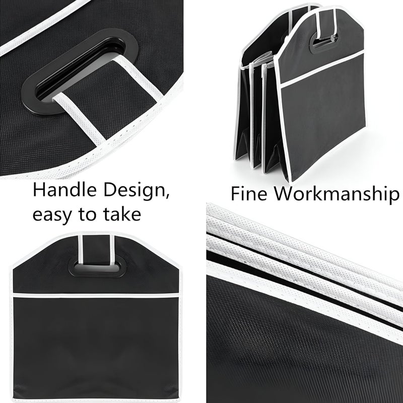 Travel Car Bin - Foldable Compartmentalized Storage with Rugged Build for Everyday Use and Long Journeys (1pc) - Image 4
