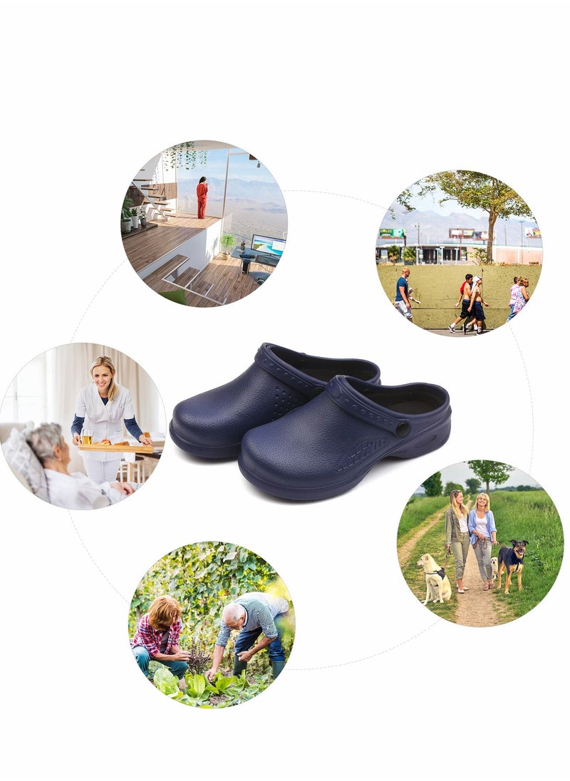 Generic - Unisex Garden Clogs Waterproof & Lightweight EVA Shoes Anti-slip Nursing Slippers Women or Men Sandals for Homelife Work - Image 1