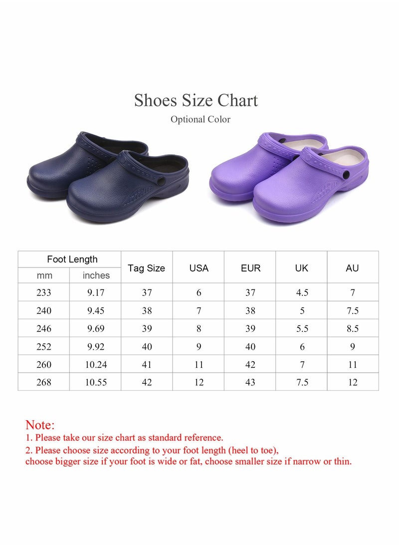 Generic - Unisex Garden Clogs Waterproof & Lightweight EVA Shoes Anti-slip Nursing Slippers Women or Men Sandals for Homelife Work - Image 1