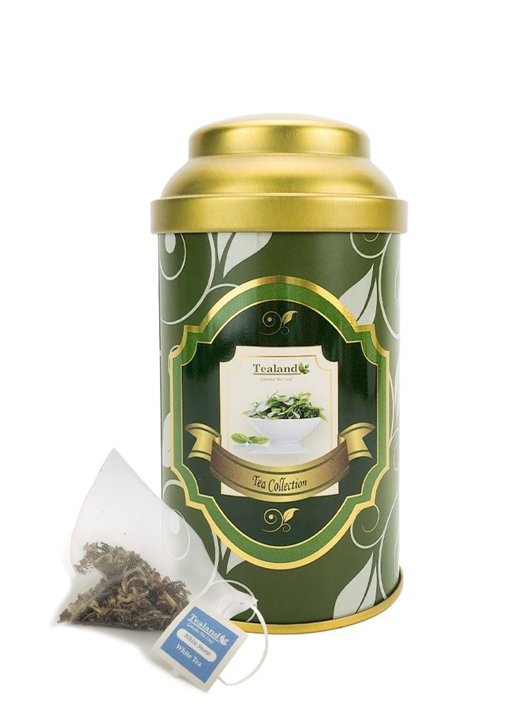 Tealand Pyramid White Snow Special Strong Malty Loose Leaf Breakfast Invigorating Aroma 15pcs  - Image 1