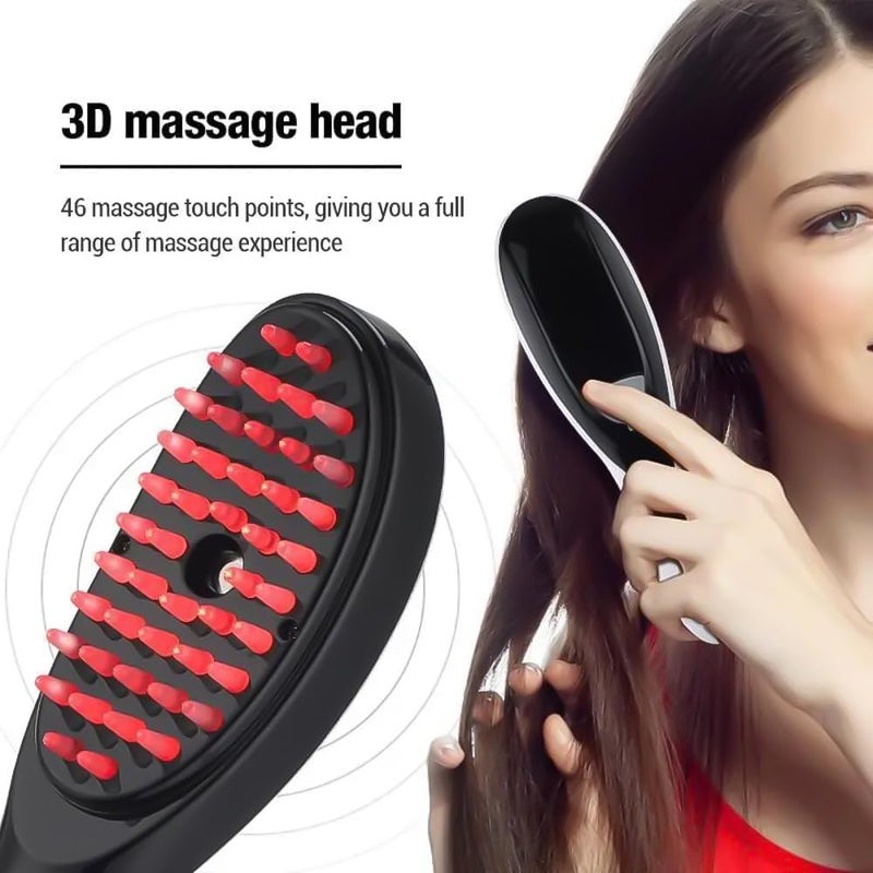 Seadra Head Relaxing Comb Scalp Relaxing Care Brush Electric Vibrating Brush with Spray Vibration Suitable for the Whole Family - Image 5