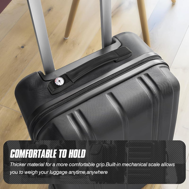 Ech.Apr Replacement Luggage Weightable Handle, Rubber Handheld Weight Scale, Luggage Handle Suitcase Strap with Graduated Mechanical Scale - Image 2